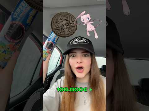 ΔΟΚΙΜΑΖΩ POKÉMON OREO! 🍪🥛 #oreo #pokemon #pokemonoreo #mew #pikachu