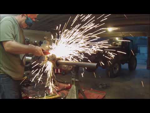 Cutting the brackets off an 05+ Super Duty Dana 60