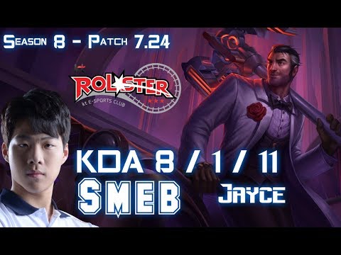 KT Smeb JAYCE vs MAOKAI Top - Patch 7.24 KR Ranked