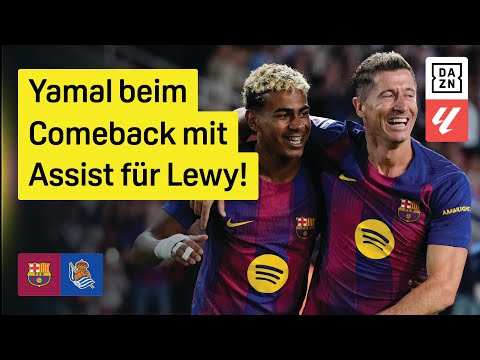 FC Barcelona - Real Sociedad | 7. Spieltag | LaLiga | DAZN Highlights