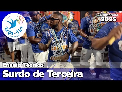 Beija-Flor 2025 | Surdo de Terceira - Ensaio Técnico |  Samba ao vivo #ET25