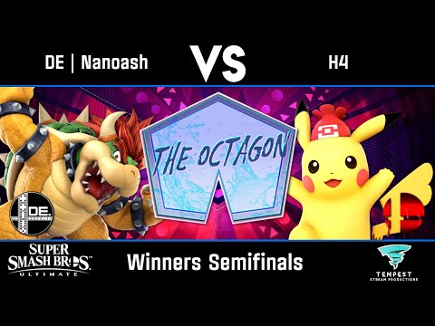 DE | Nanoash (Bowser) vs H4 (Pikachu) - Winners Semifinals - The Octagon #34
