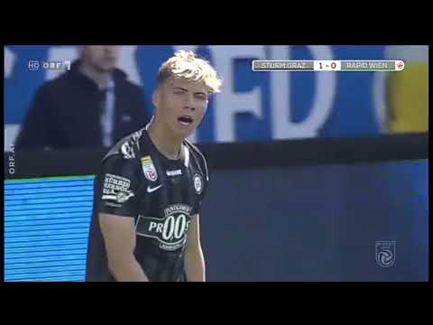 Sk Sturm Graz gegen Rapid Wien Saison 2021/2022 Runde 27