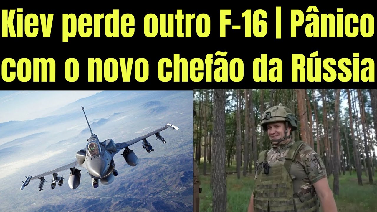 Ukraine loses an F-16 and a MiG-29 in 24 hours | Russia's new military chief terrifies Kiev