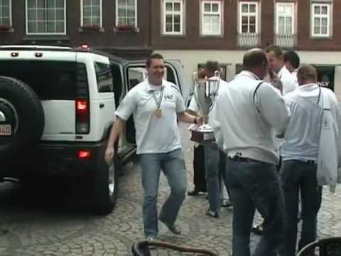 Huldiging Zitvolleybalteam BVC Holyoke door gemeente Venlo