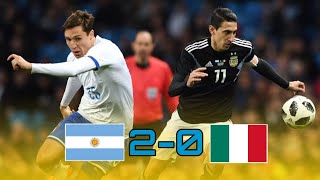 Download lagu Argentina 2 × 0 Italy | Extended Highlight and All Goals [Friendly- 2018 HD] mp3