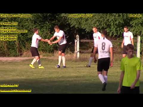 LZS Krzątka 2-2 KS Żupawa (Duma Adrian 2-2) 19.09.2020 / Klasa "A"