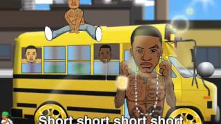 #ShawtBusShawty  @BYOBent Gucci Mane Soulja Boy Waka Flocka Cartoon Short Bus Shorty2