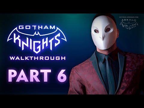 Gotham Knights Walkthrough - Part 6 - The Powers Club [4K 60fps]
