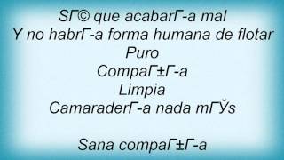 17158 Paulina Rubio - Compania Lyrics