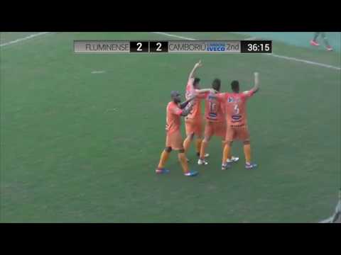 Fluminense 2x2 Camboriú - Gols do jogo