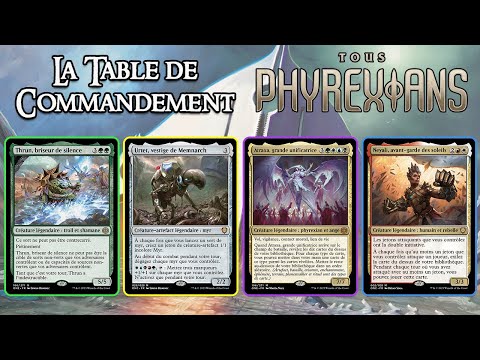 Des grosses baffes avec Tous Phyrexians ! - La Table de Commandement [Commander / MTG]