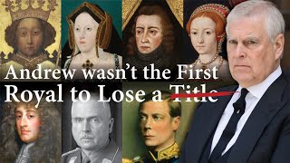 Download lagu English & British Royals Who Lost Their Titles – Andrew Mountbattan Windsor was not the first! mp3