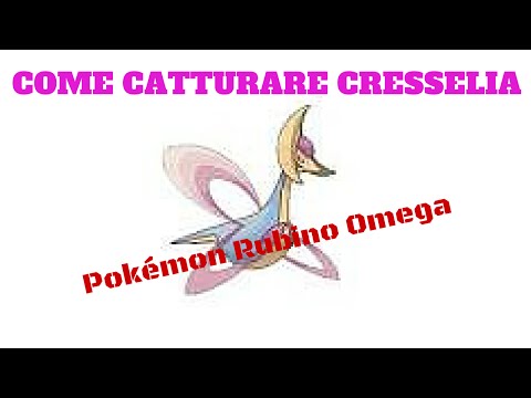 come catturare CRESSELIA Pokémon Rubino Omega ITA!