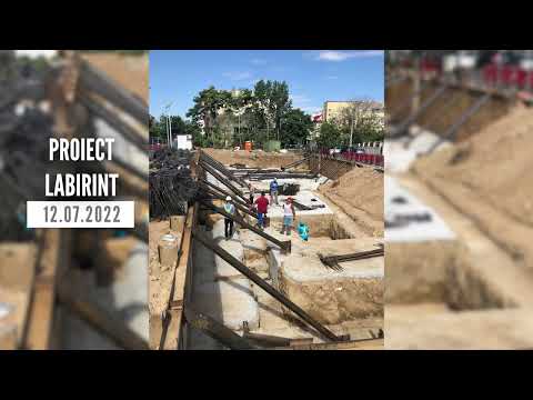 Proiect Labirint  -  scurt istoric lucrări construcție Biserica Labirint