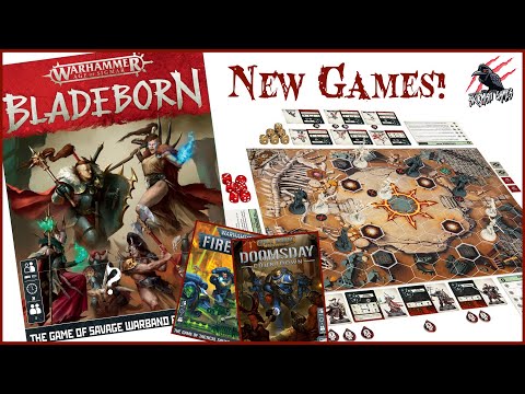 WARHAMMER BLADEBORN Underworlds and Warcry Game Preview 2021 - New Warcry Game? Doomsday - Fireteam