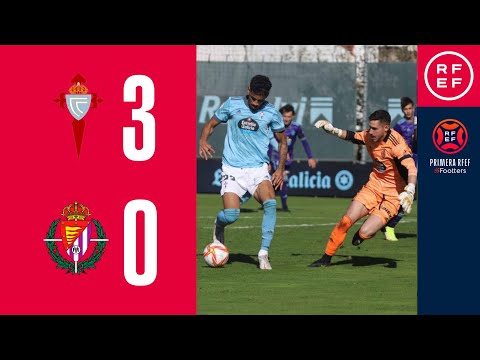 RESUMEN | RC Celta de Vigo 3-0 Real Valladolid Promesas | Primera RFEF | Jornada 12 | Grupo 1