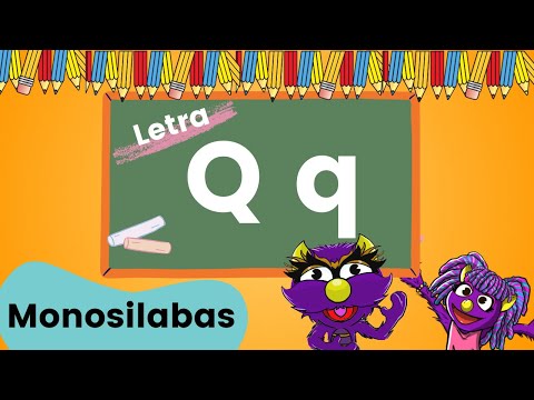sílabas que y qui para niños / Aprende a escribir / syllable with Q q