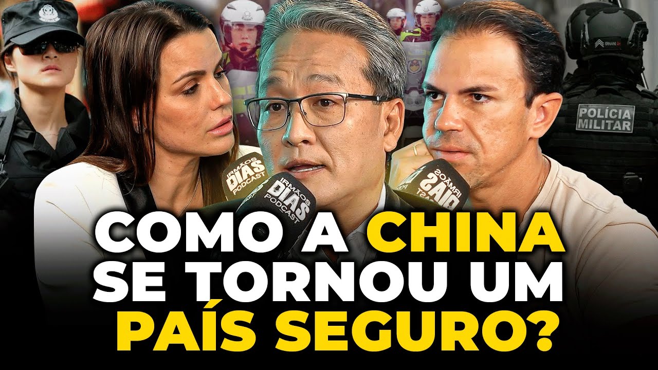 JOSÉ KOBORI: O EXEMPLO CHINÊS de SEGURANÇA pode ser REPLICADO no BRASIL? - Irmãos Dias Podcast #225