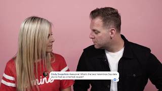 Valentine&#39;s Day Q&amp;A with Matthew &amp; Emily West