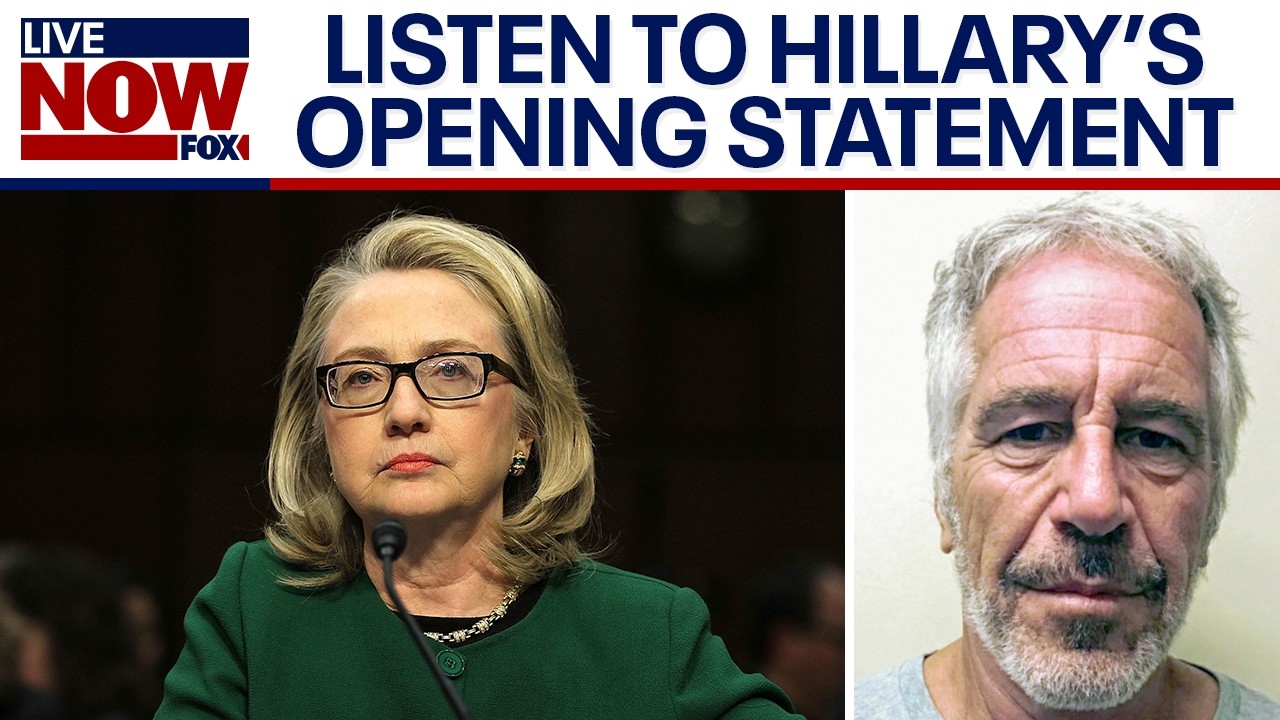 LISTEN to Hillary Clinton's opening statement in her Epstein deposition