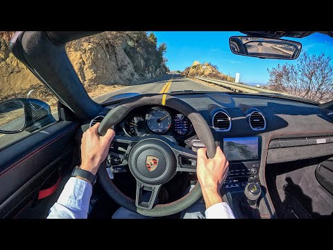 2024 Porsche 718 Spyder RS - POV Test Drive (Binaural Audio)