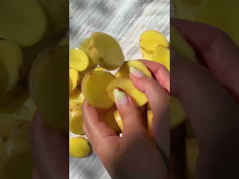 Easy crispy fried potatoes 🥔