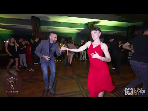 Talal Benlahsen & Marie Cazorla - social dancing @ The Dance House - Prague