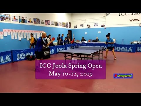 U2350 Final: Olaf Surmann (2126) vs Ma Tianyue (2064) at ICC-Joola Open, Spring 2019.