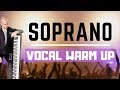 Soprano Vocal Warm Up For High Range Improve Resonance Power Tone