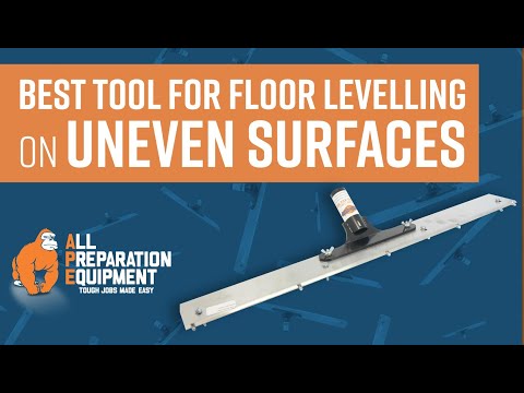 Floor Levelling Made Easy | Pin Level Rake