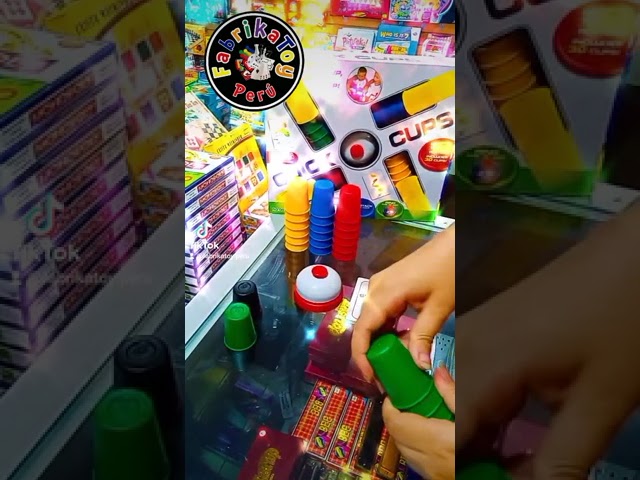 Vídeo relacionado con Phlognfy Juego de vasos apilables deportivos, juego de vasos apilables, con 1 campana de mesa, 54 cartas de juego, 18 vasos, para niños y adultos, juegos de mesa