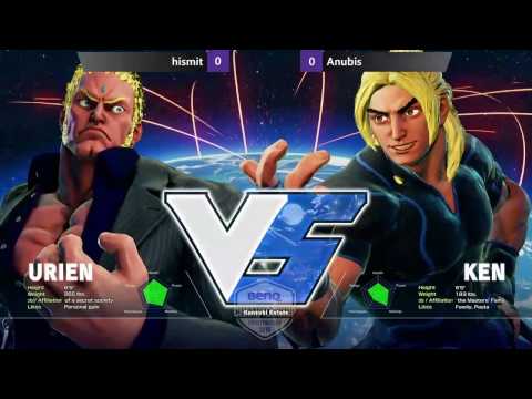 BenQ Championship 2016 FINALS - TOP 8 Losers Round 2 - hismit (Urien) vs. Anubis (Ken)