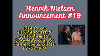 Henrik Nielsen - Announcement #19