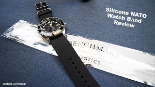 BROKE IN 3 MONTHS! | Benchmark Basics Silicone NATO Watch Band | AKOGR