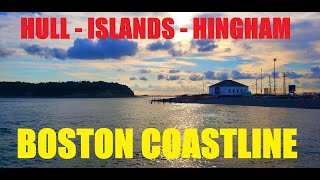 MBTA Ferry Boston Coastline from Hull to Hewitt's Cove in Hingham