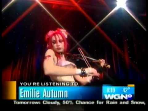 Emilie Autumn - Violin Solo on WGN