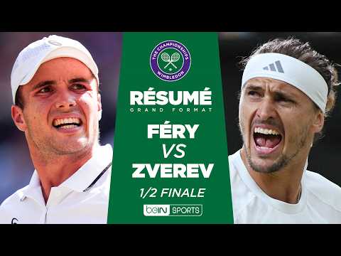 WIMBLEDON : Arthur FÉRY vs Alexander ZVEREV | 1/2 Finale
