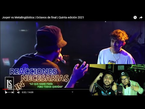 Reacción a Joqerr vs Metalingüística | Octavos | Leyendas Del Free | Reacciones Innecesarias