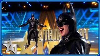 The Dark Hero DEFIES GRAVITY in unexpected audition | Auditions | BGT 2024