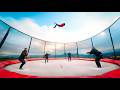 20 Minutes On The World S Biggest Trampoline