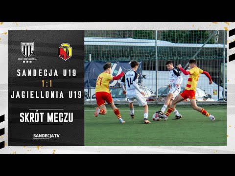 CLJ U19: Sandecja Nowy Sącz - Jagiellonia Białystok 1:1 (1:0), skrót meczu | 17.03.2024