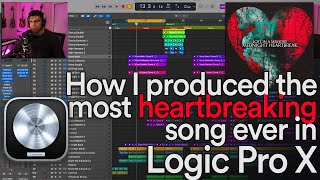 How I Produced the most HEARTBREAKING song 💔 in Logic Pro X: Midnight Heartbreak