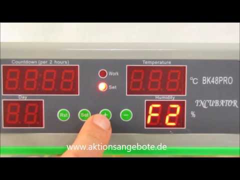 Dauer der Wendung einstellen BK15pro BK48pro 2016er Update