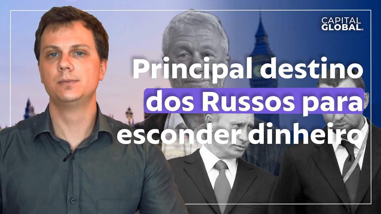 Os RUSSOS estão ESCONDENDO DINHEIRO em Londres! Entenda como