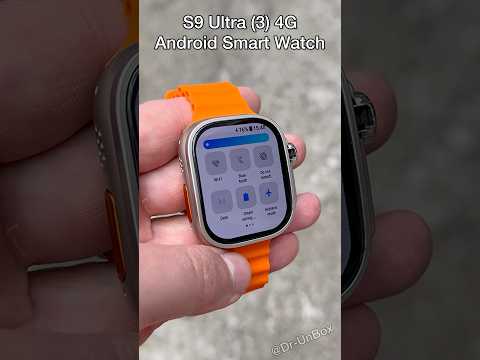 S9 Ultra (3) 4G Android Smart Watch with SimCard Insert and Camera⚡️ #shorts #trending #video #4g