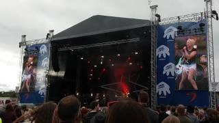 Chisu-Frankenstein live @ Suomipop-festival in Jyväskylä, Finland 14.7.2017