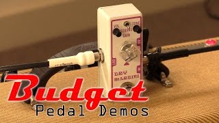 Video thumbnail for Tone City Dry Martini Overdrive Pedal by Budget Pedal Demos
