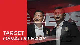 Target Osvaldo Haay sebagai Pemain Sayap Persija Jakarta