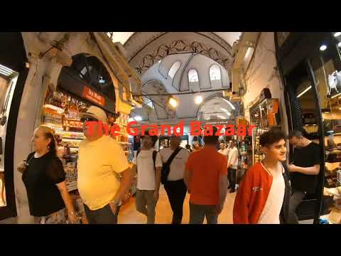 Istanbul: part 2 Grand Bazaar and walk back to Enchanted Princess.
